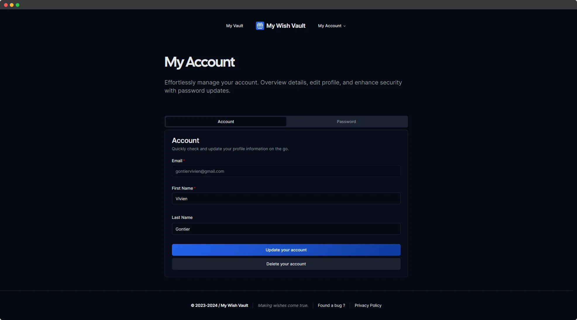 My Wish Vault - 2