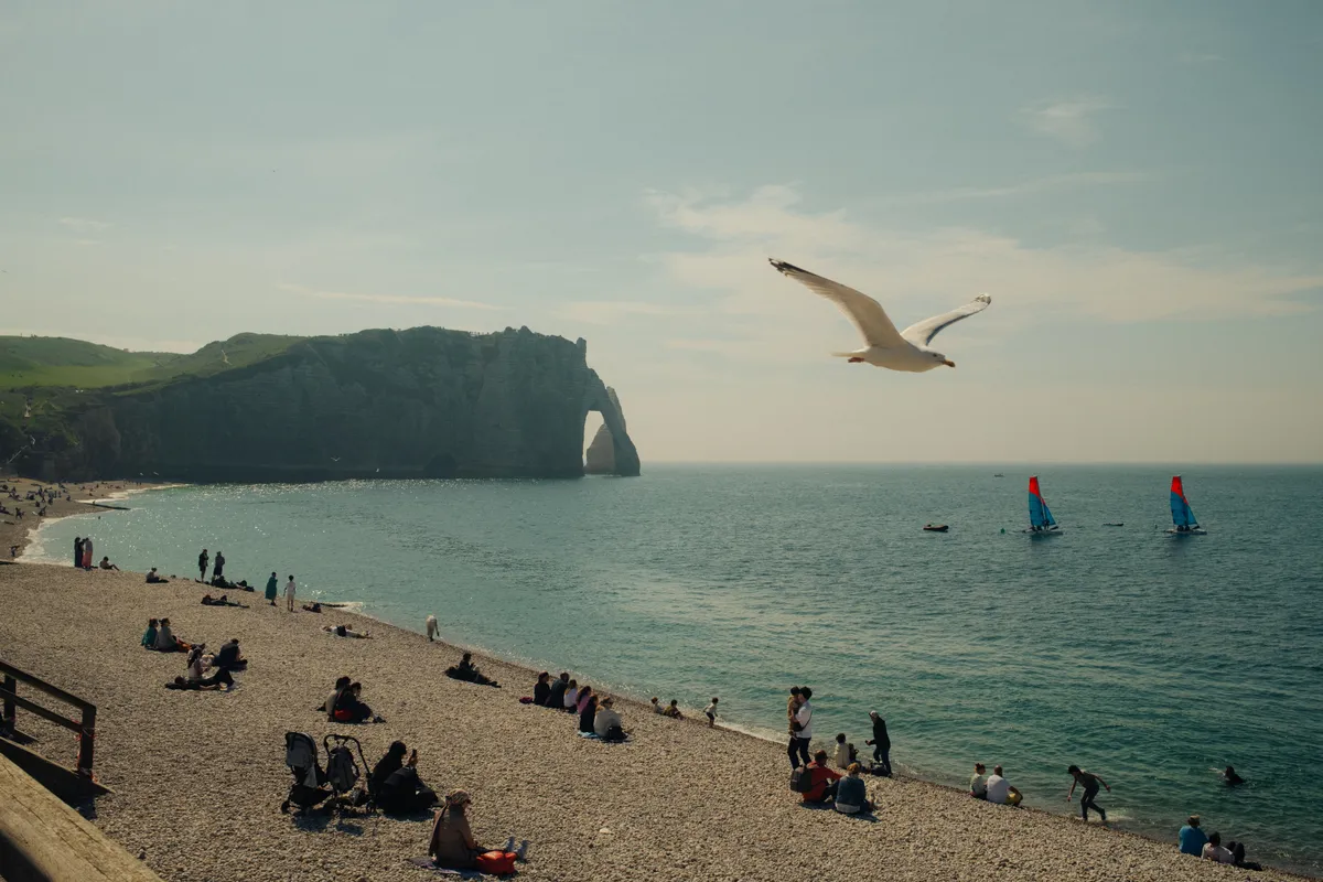 Étretat, France, falaises