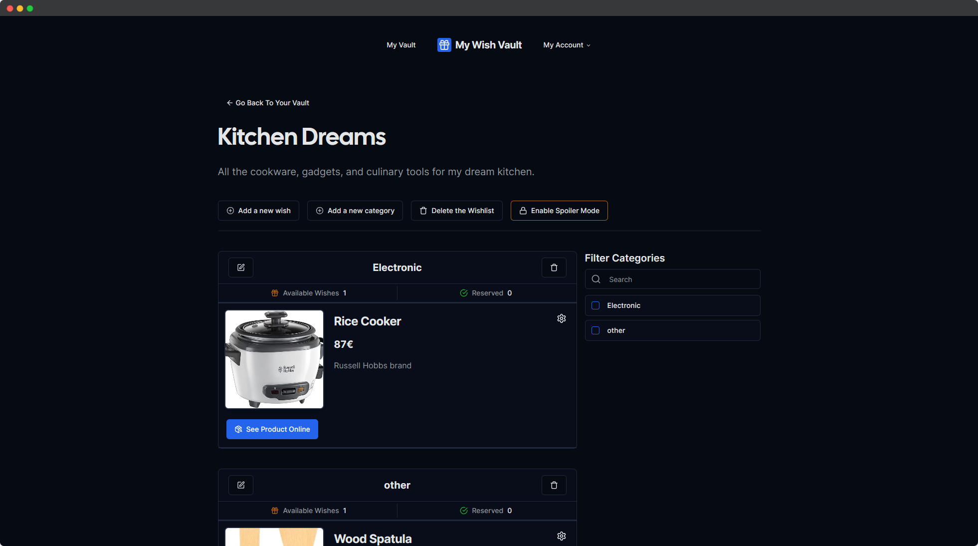 My Wish Vault - Aperçu 4