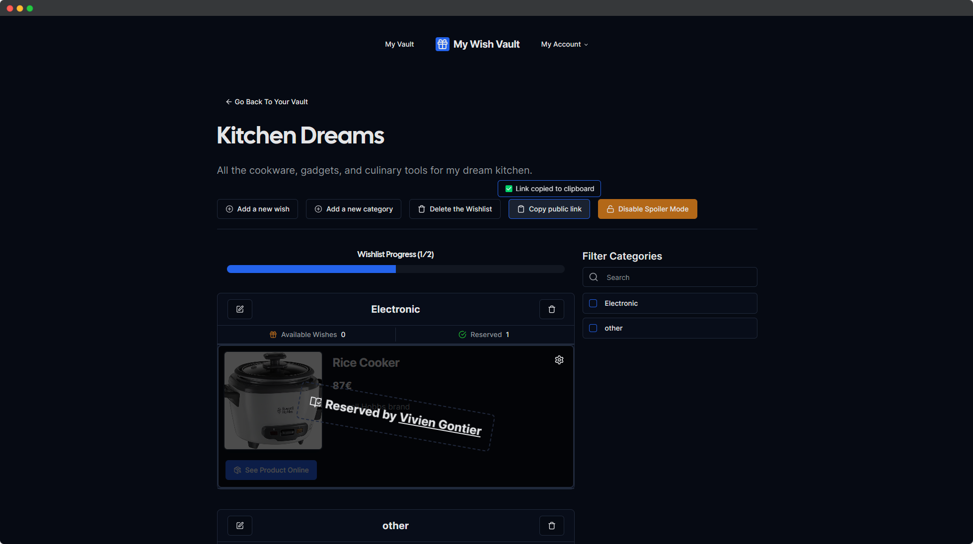 My Wish Vault - Aperçu 5