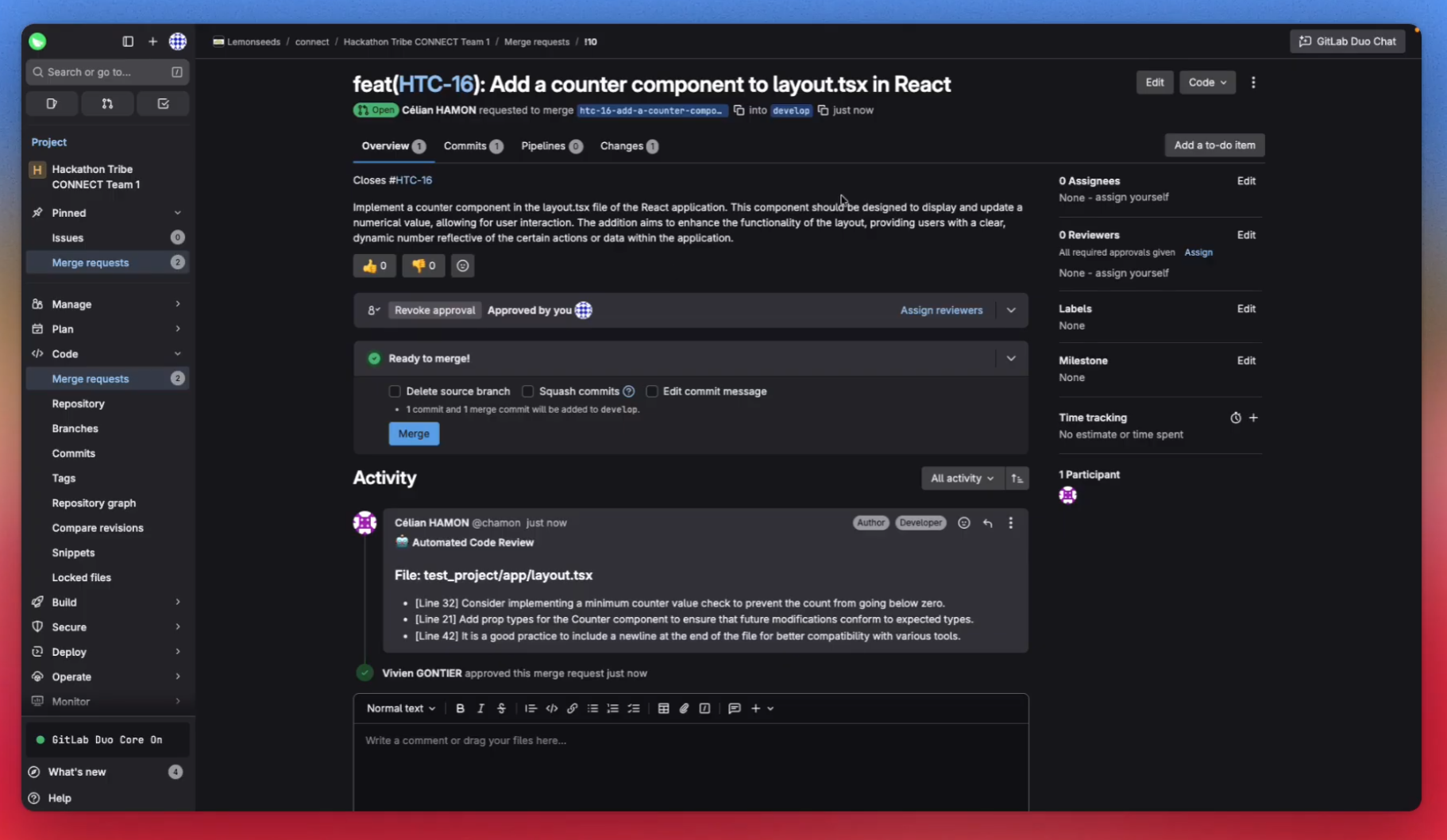 Spec2Code - Aperçu 4